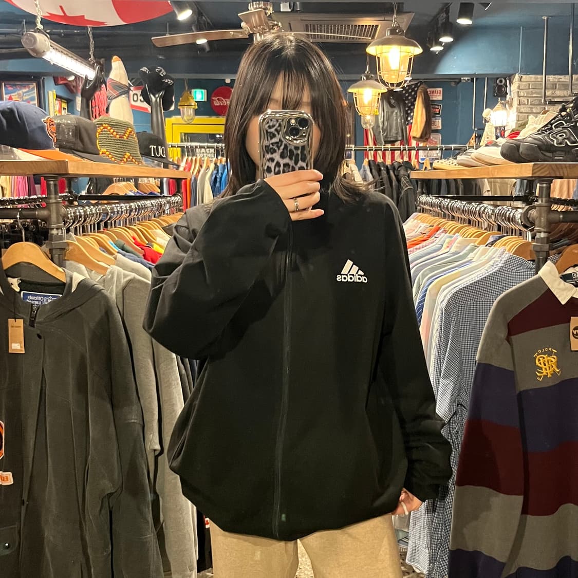 Adidas 아디다스 땀복 후드 바람막이 자켓 상품이미지2