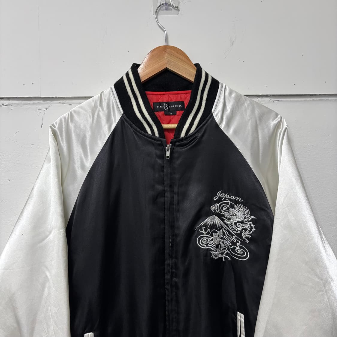 빈티지 검흰 스카잔 상품이미지3