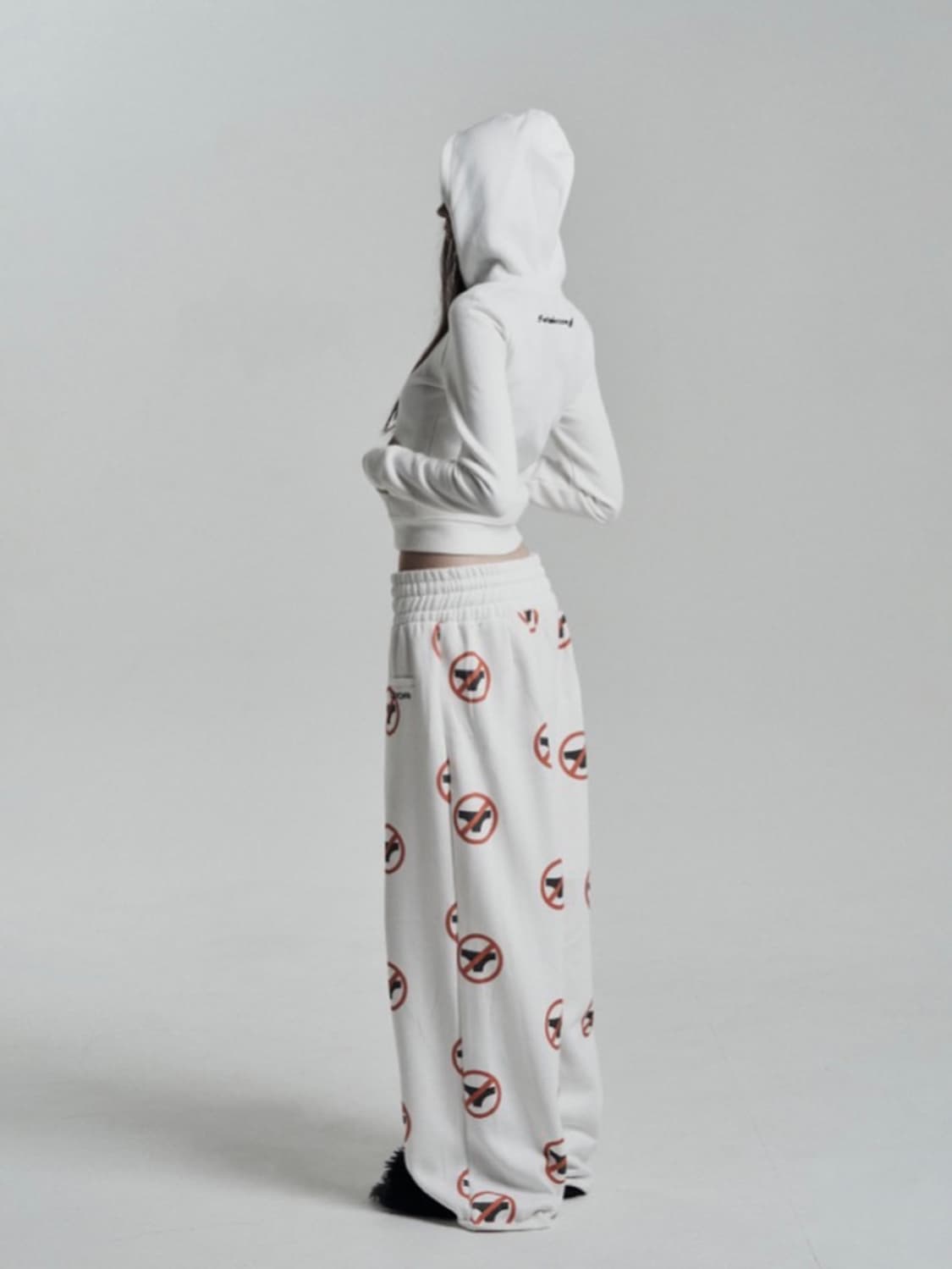 ODOR 오도어 Wearit 와이드 팬츠 화이트 상품이미지5