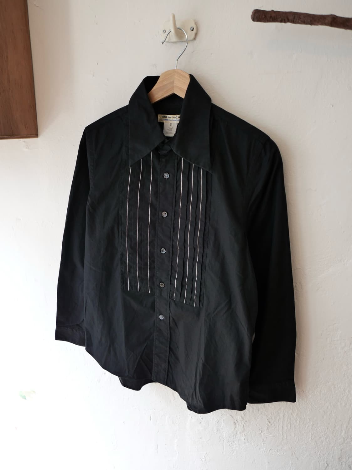 꼼데가르송 플리츠 디테일 셔츠 상품이미지2