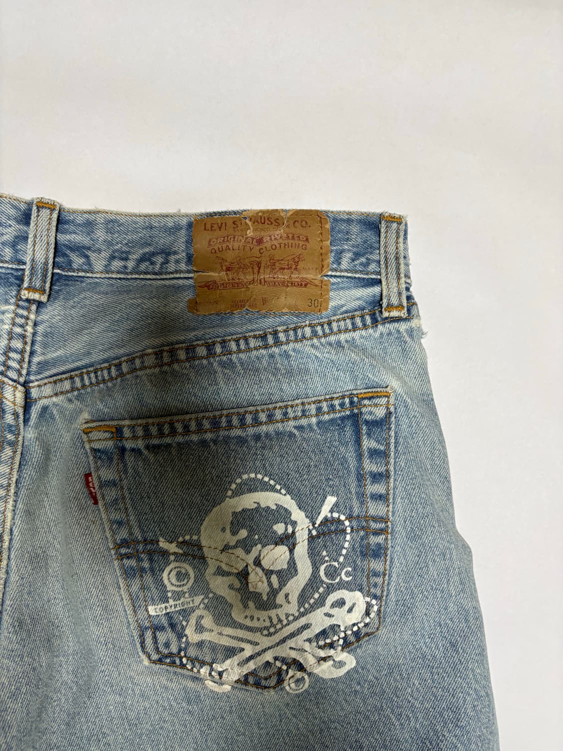 리바이스 커스텀 데님 30x30 (568로 추정) 상품이미지4