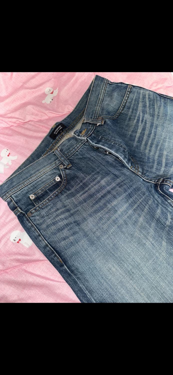 버버리 블랙라벨 슬림스트레이트 데님 팬츠 32사이즈 상품이미지4