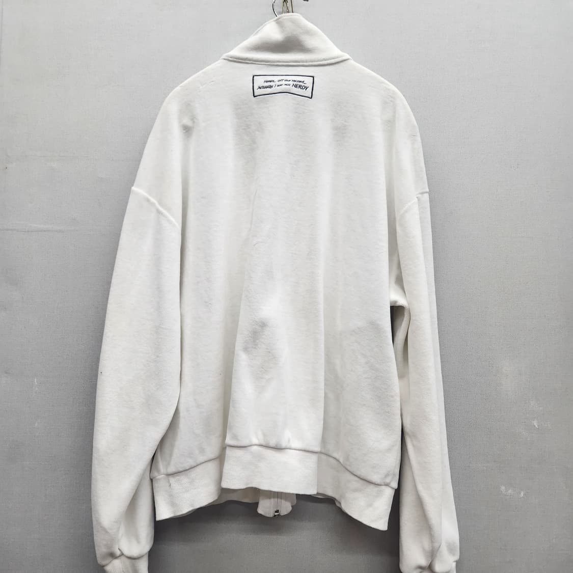 널디 로고 사이드라인 벨벳 져지 M(XL) 상품이미지4