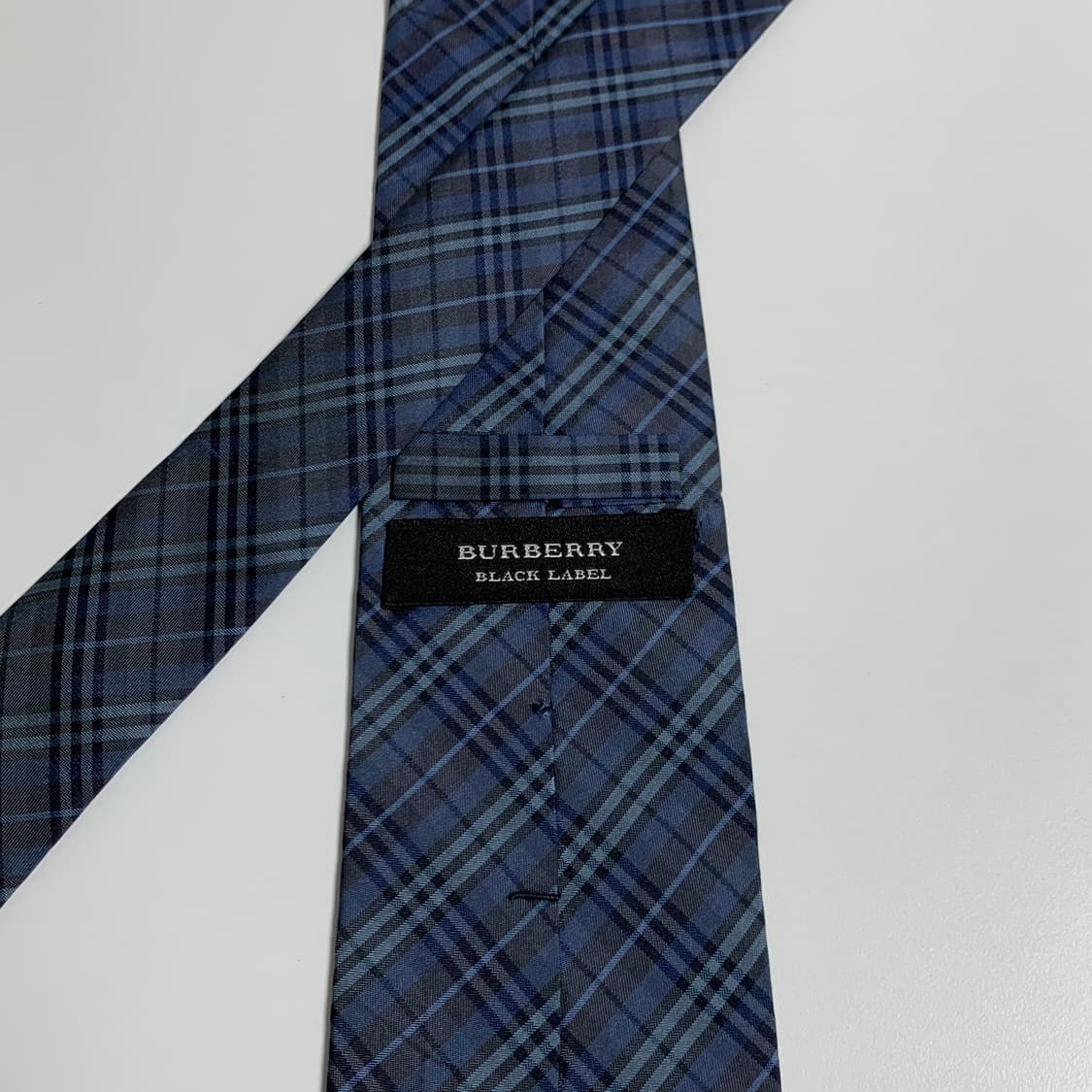 버버리(BURBERRY) 노바체크 명품넥타이 B+등급 블랙라벨 상품이미지4