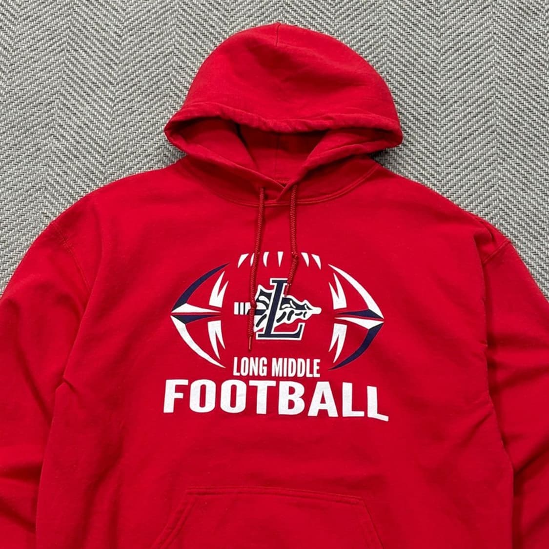 길단 풋볼 그래픽 후드티 v2626 상품이미지3