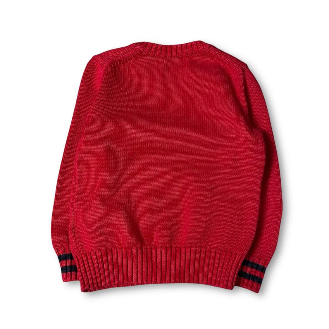 폴로랄프로렌 키즈 레드 스펠로고 케이블 긴팔 니트 4 상품이미지2