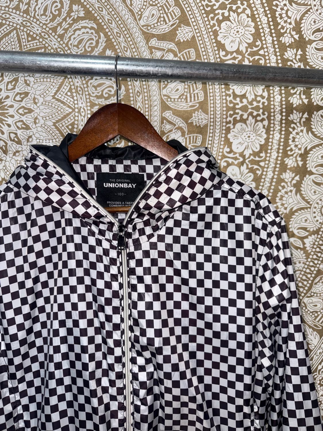 유니온베이 체크 바람막이  상품이미지3