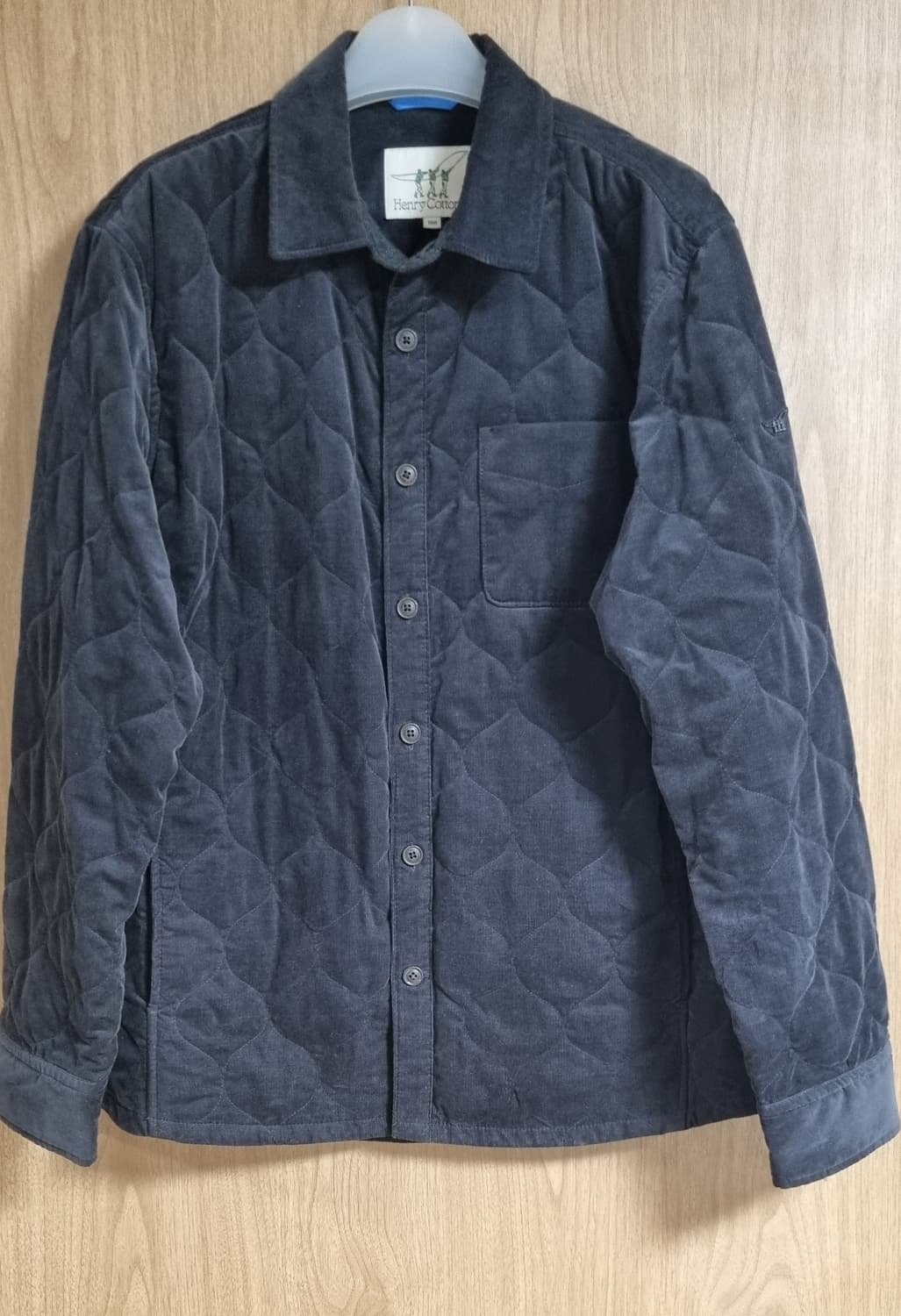헨리코튼 코듀로이 퀼팅 셔츠 자켓 상품이미지1
