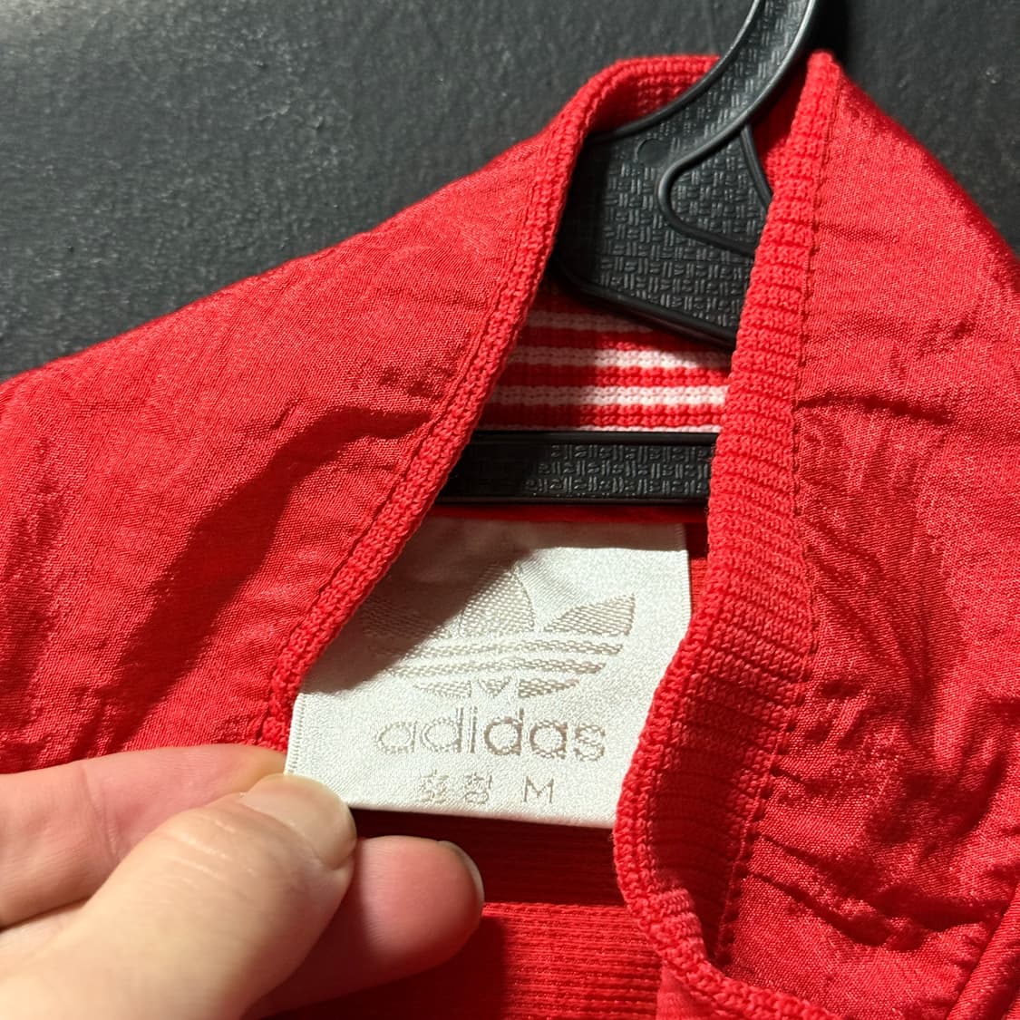 80-90 아디다스 올드스쿨 파이어버드 우븐 집업 자켓 상품이미지6