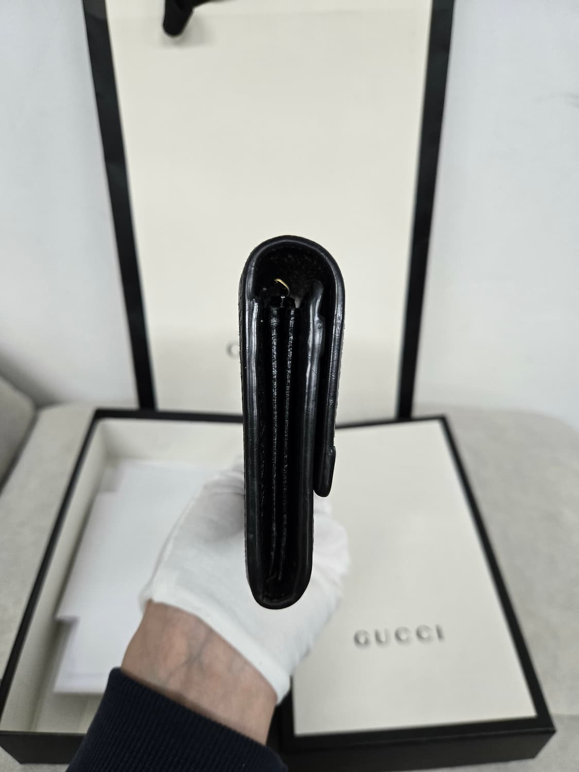 [보증서 정품] 구찌 오피디아 장지갑 상품이미지5