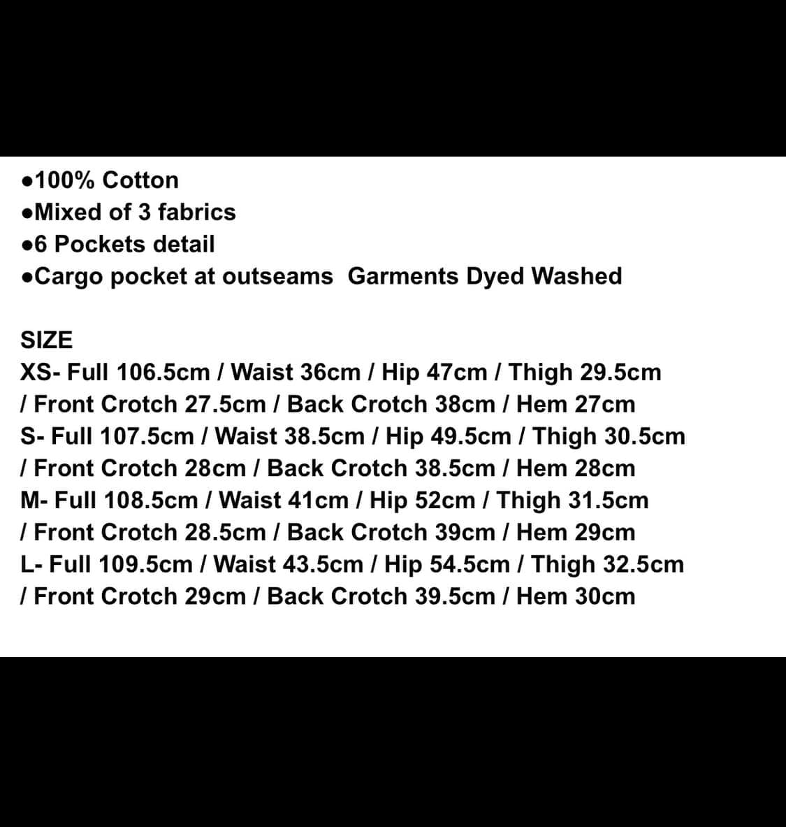 [누마레 / 택보유] 부츠컷 워크 포켓트라우저 / L 상품이미지4