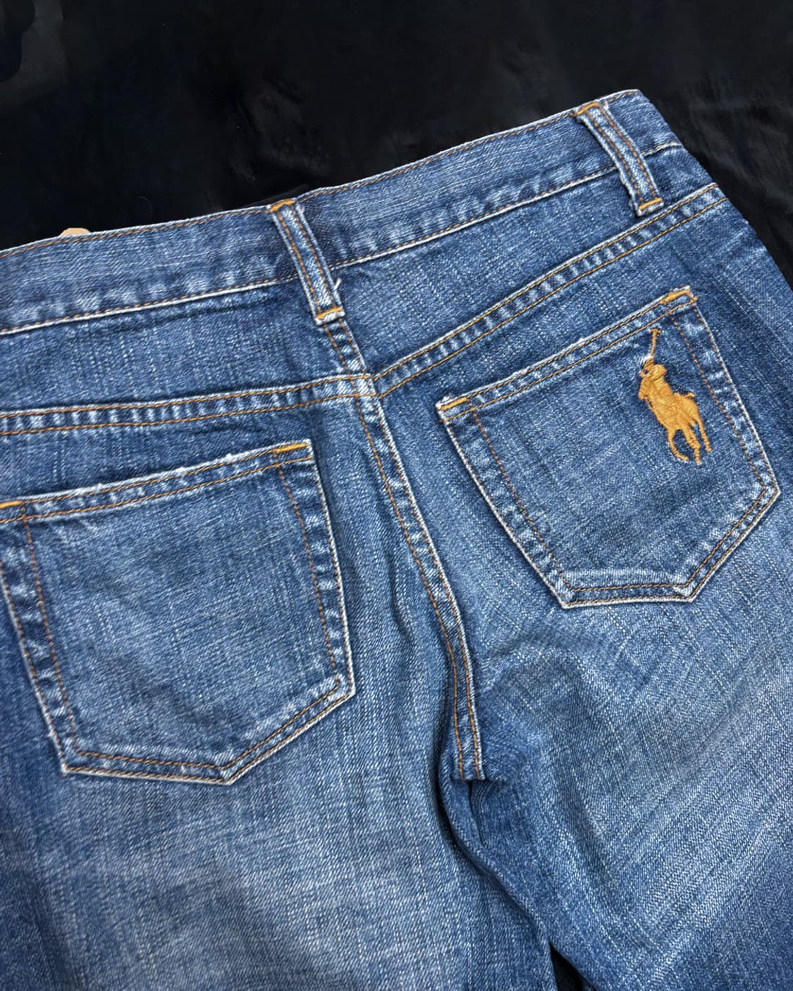 일본빈티지 Polo Ralph Lauren 빅포니 포켓진 상품이미지1