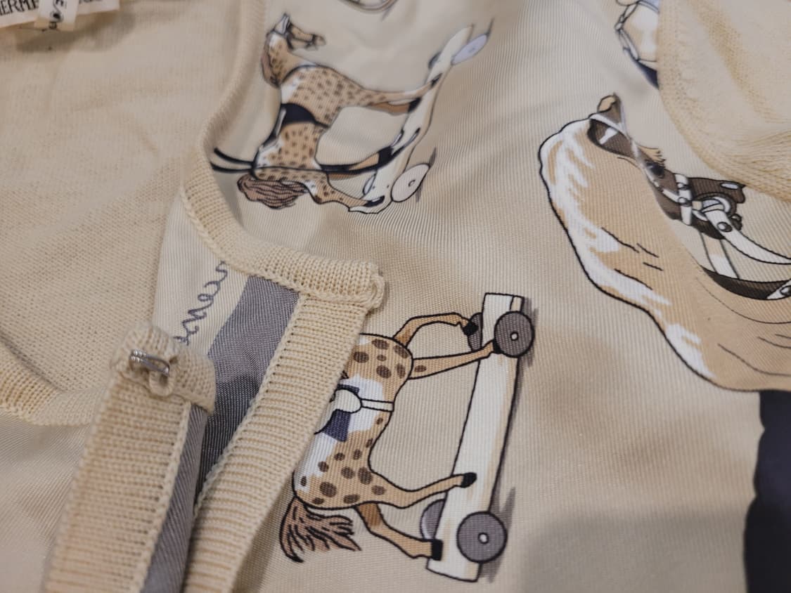 에르메스 실크 가디건55 상품이미지5