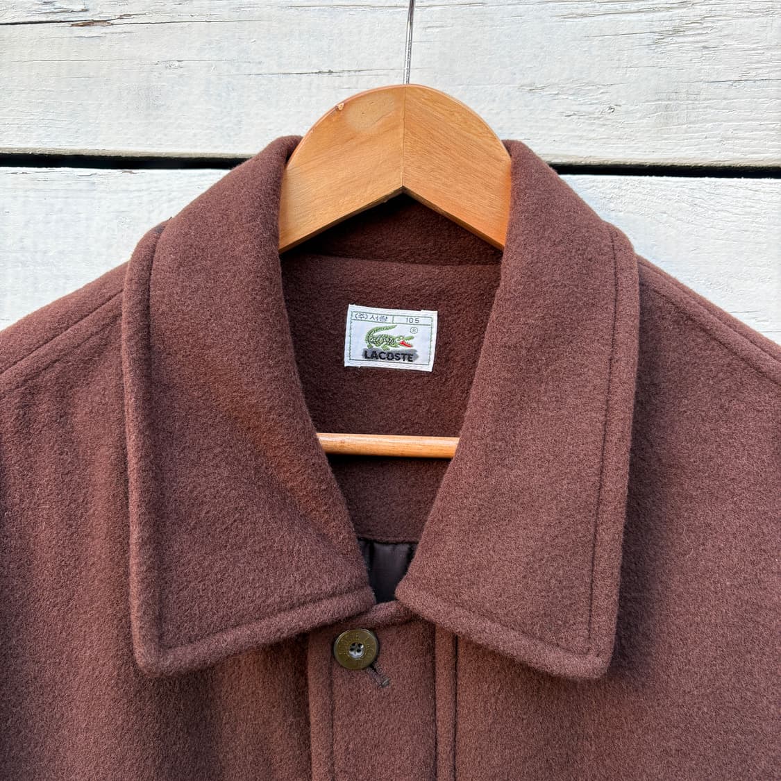 Lacoste 라코스테 울 코트 상품이미지4