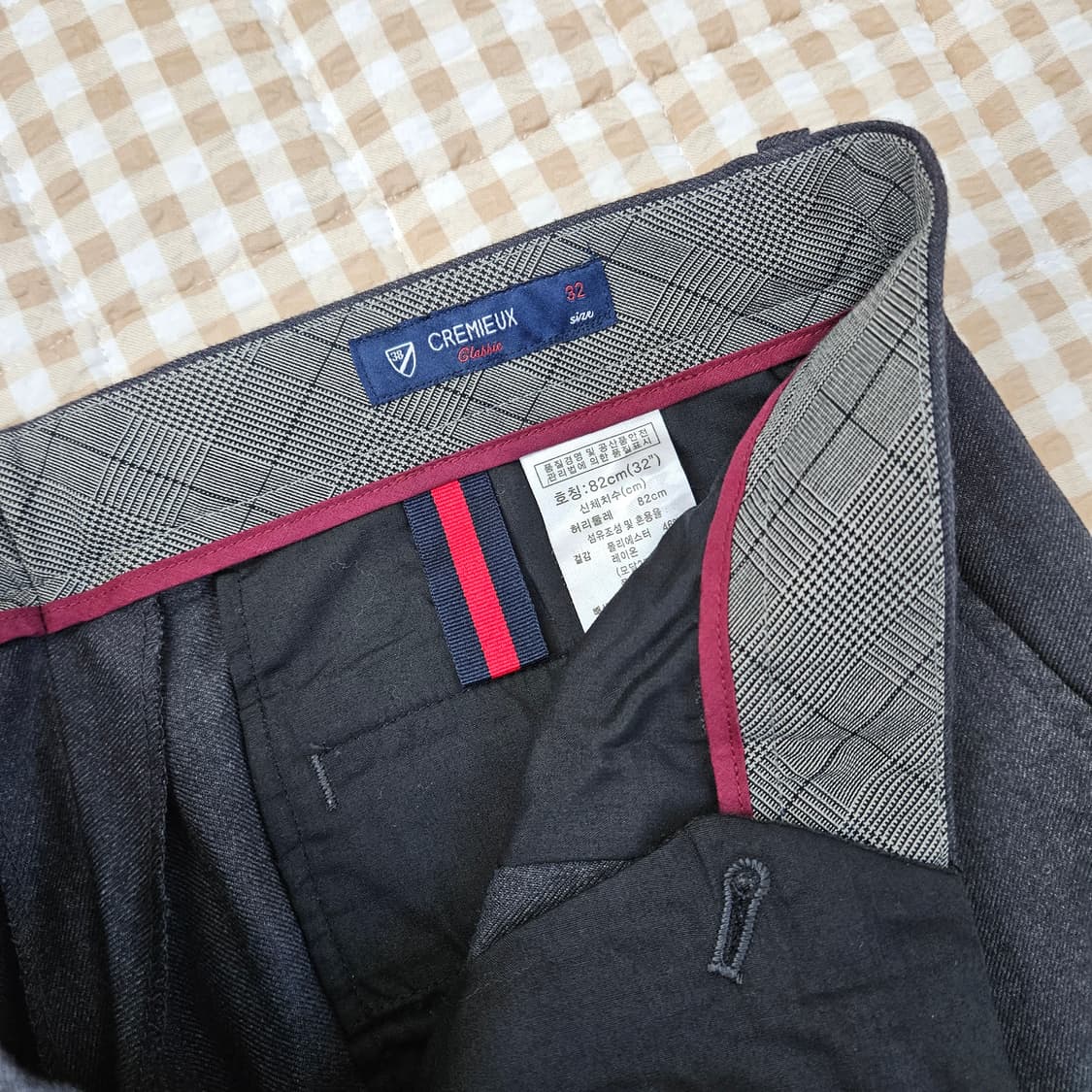 다니엘크레뮤 슬랙스 팬츠 남자32~33 상품이미지3