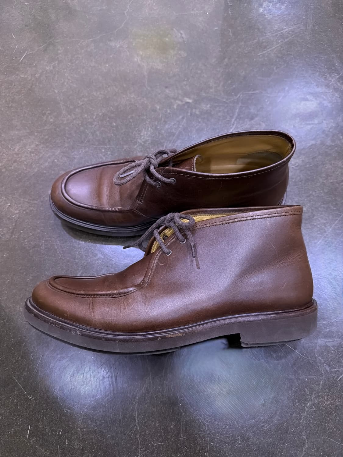 A.P.C. 아페세 에티엔 데저트 레더 부츠 워커 브라운 44 (290) 상품이미지6