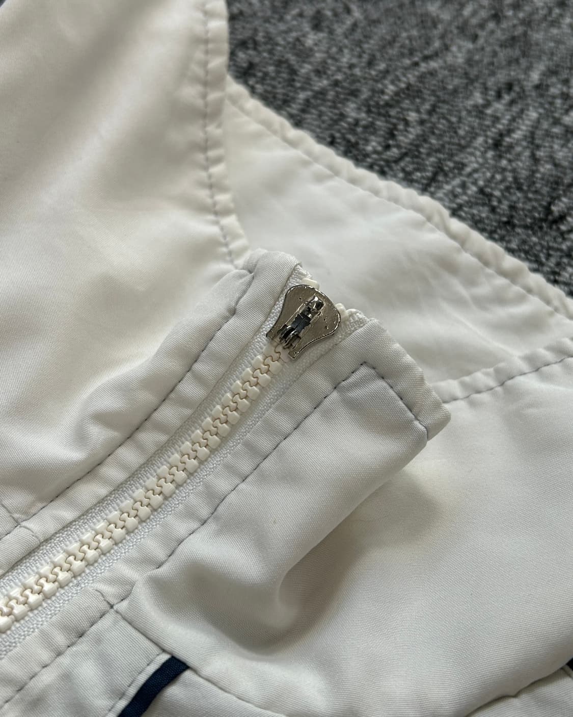 챔피온 올드스쿨 아이보리 바람막이 자켓  상품이미지6