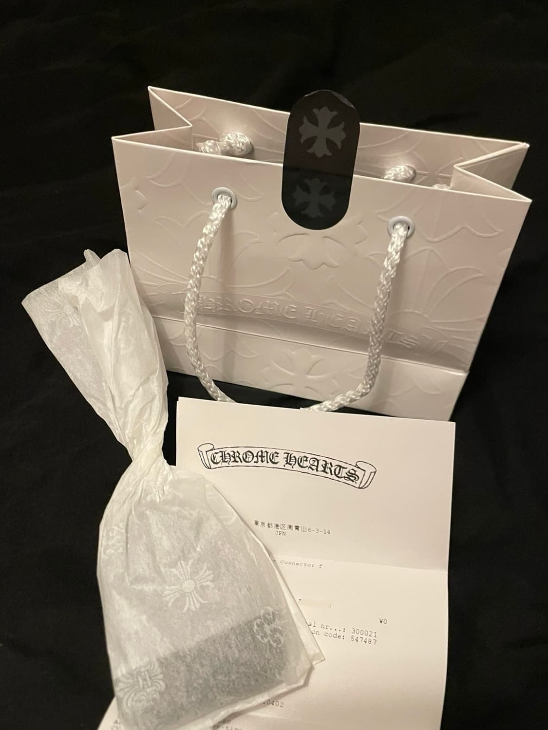 크롬하츠 세이프티핀 다이아 목걸이 18인치 상품이미지2