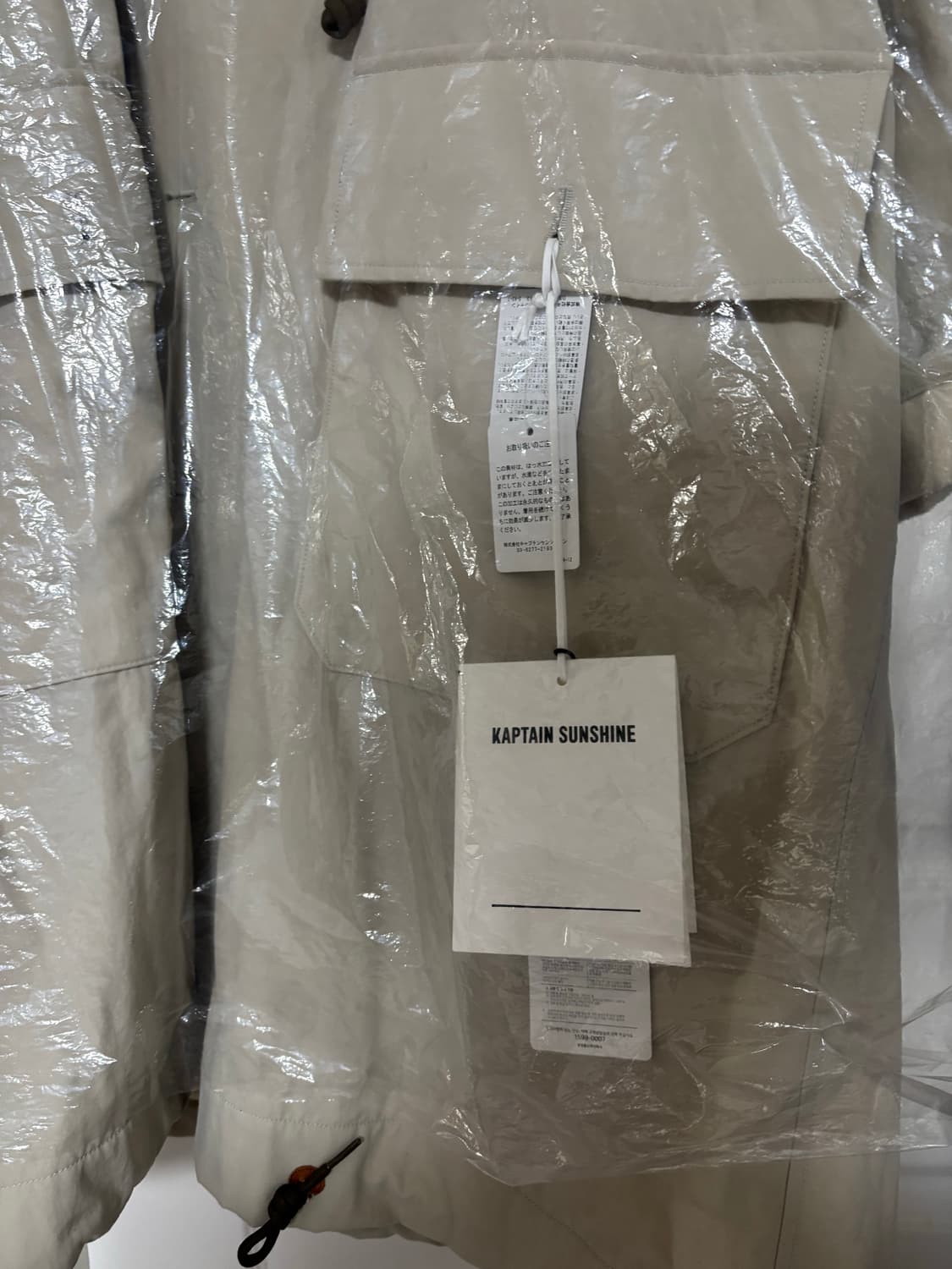 [38] 캡틴선샤인 후디 롱 코트 24fw 상품이미지2