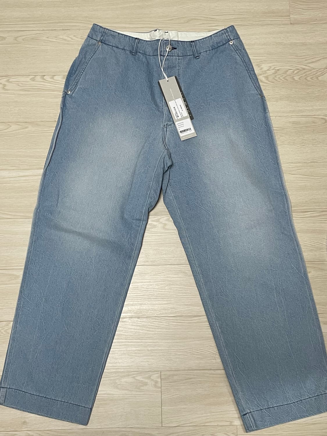 언어펙티드 콘트라스트 스티치 데님 상품이미지1