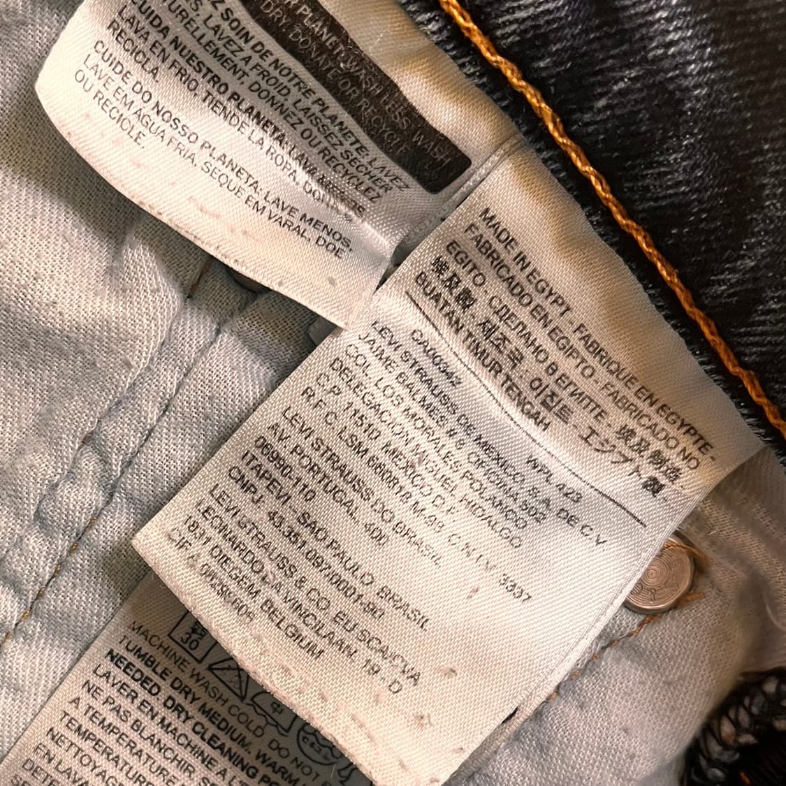 리바이스 513 데님팬츠 W30 L34 상품이미지5