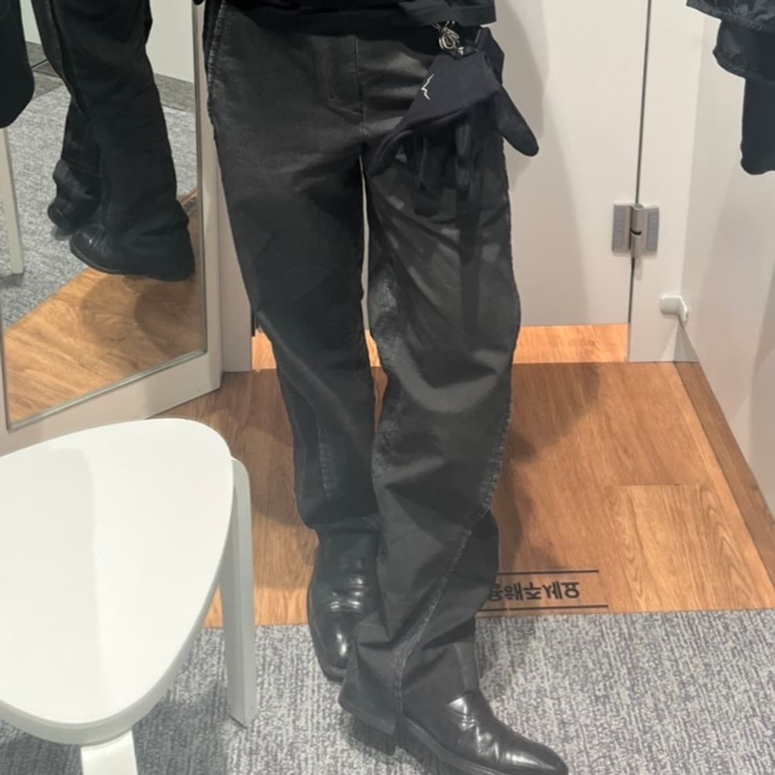 Xlim ep.3 03 trousers (black) 상품이미지3