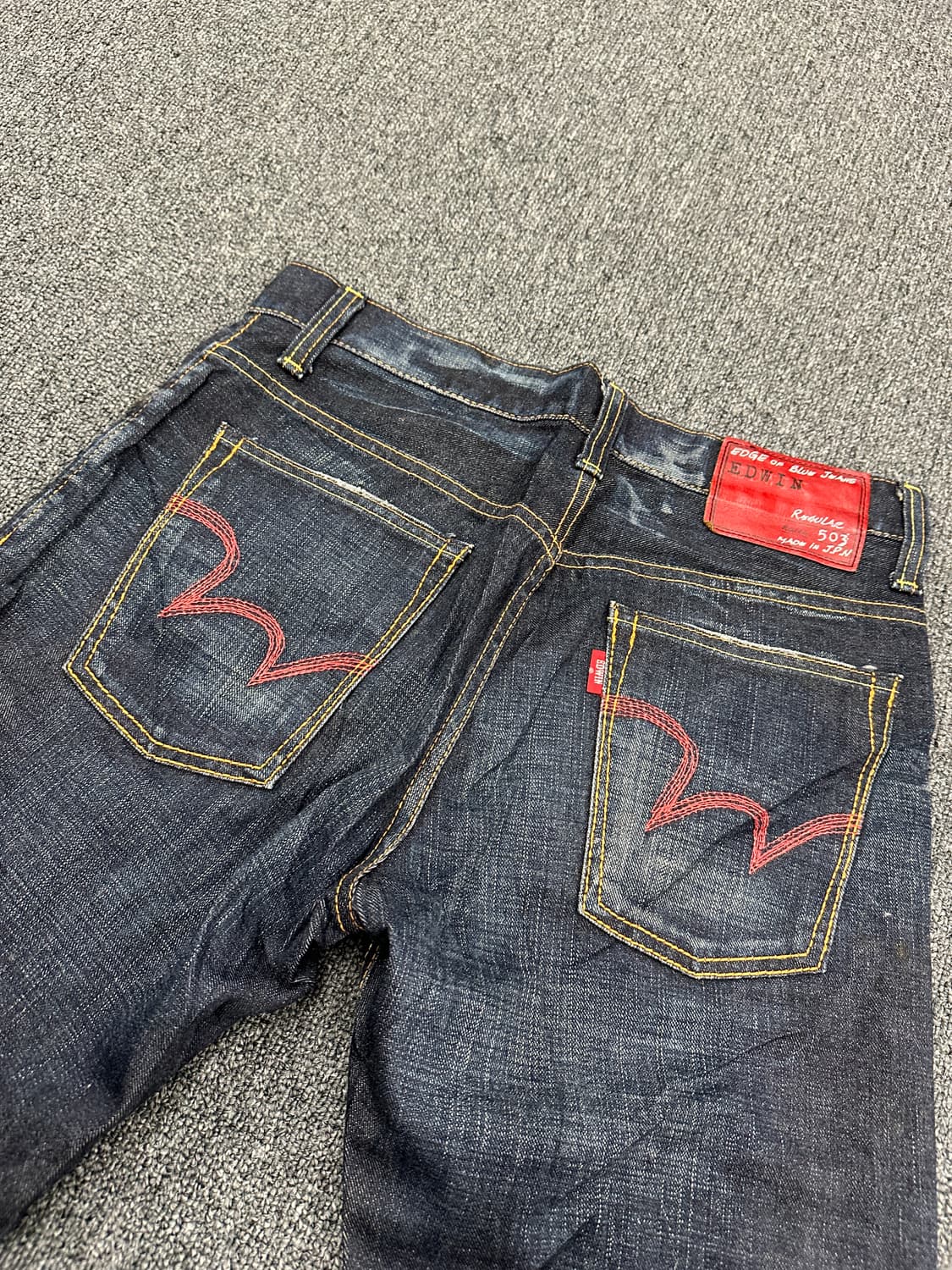 30) 에드윈 503 빈티지 워싱 데님팬츠 상품이미지3