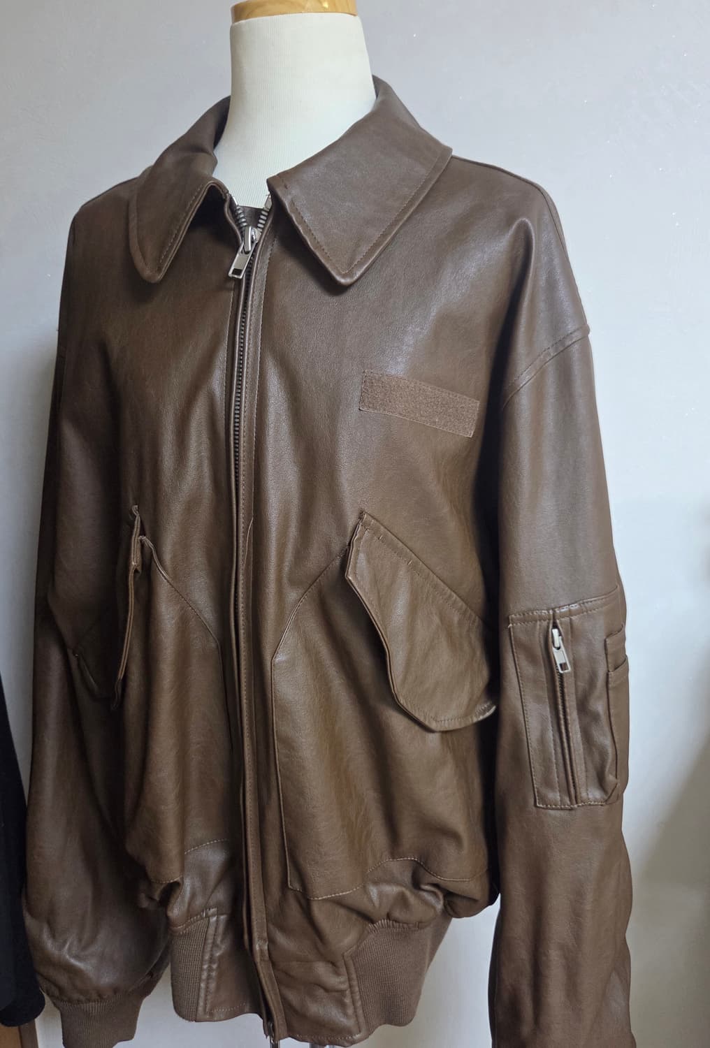 파르티멘토 비건레더 자켓 상품이미지1