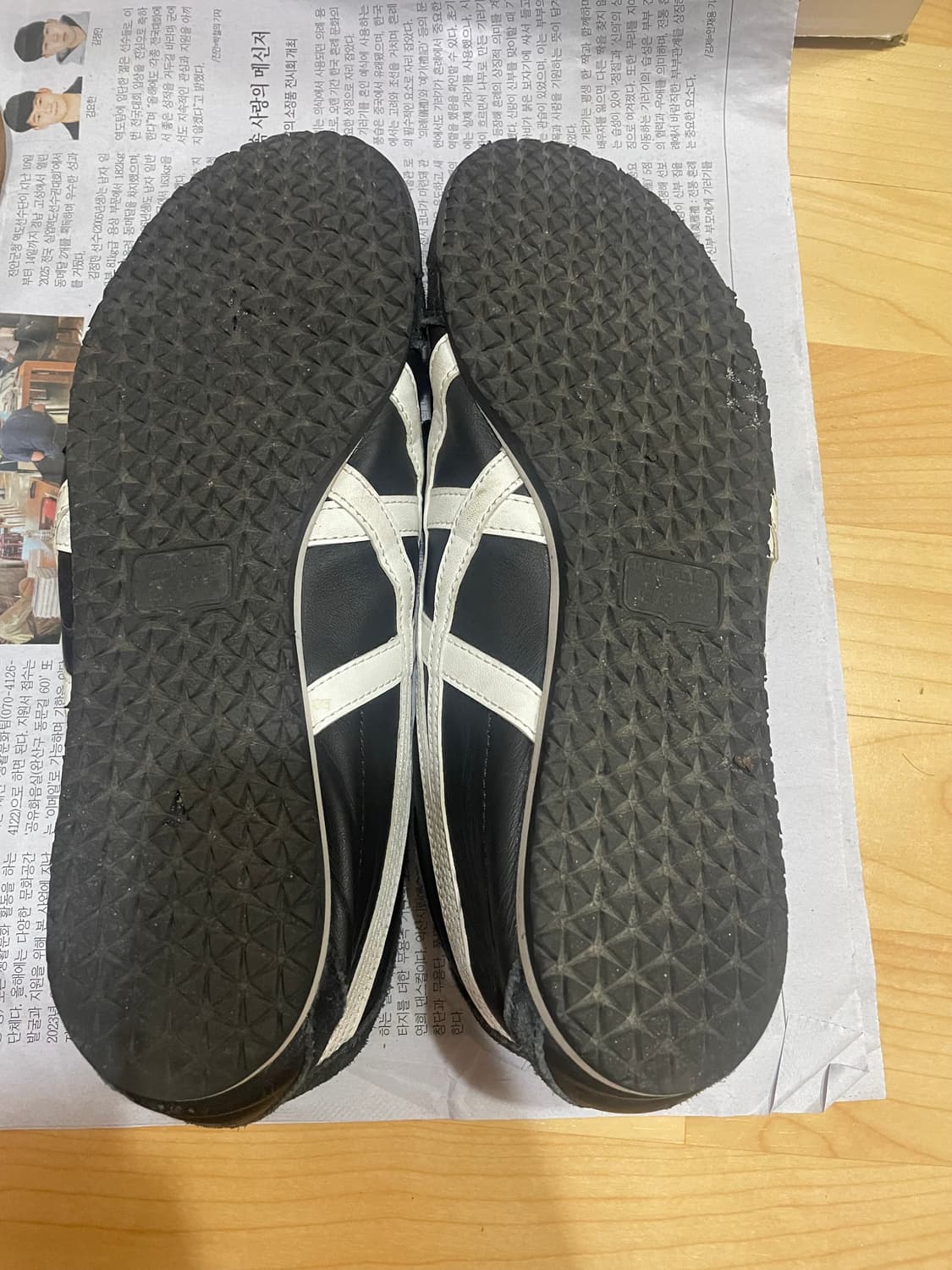 오니츠카타이거 멕시코66 블랙 275 상품이미지4