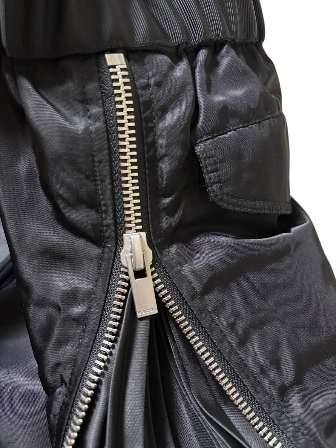 Sacai twill skirt 003 상품이미지6