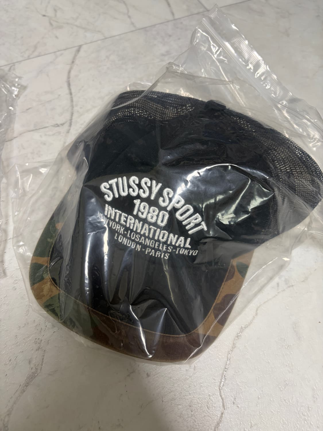 스투시 트러커 인터내셔널 스냅백 블랙 상품이미지4