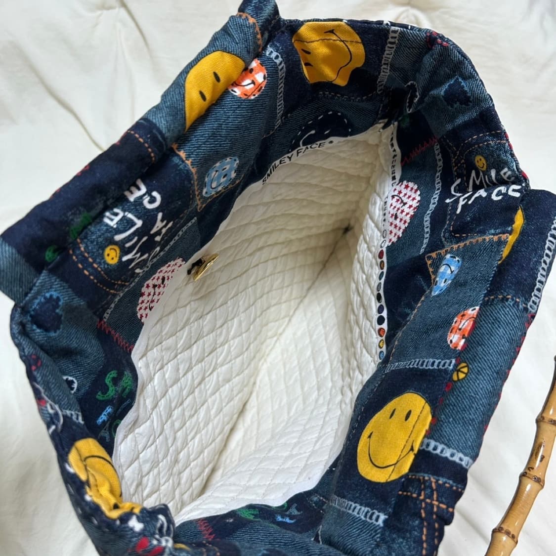 Vintage y2k Denim Tote Bag 상품이미지2