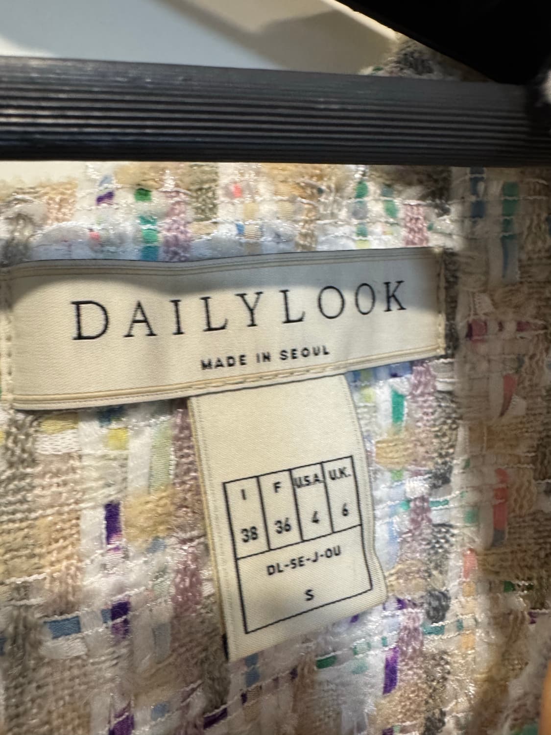 Dailylook 데일리룩 트위드 원피스 상품이미지3