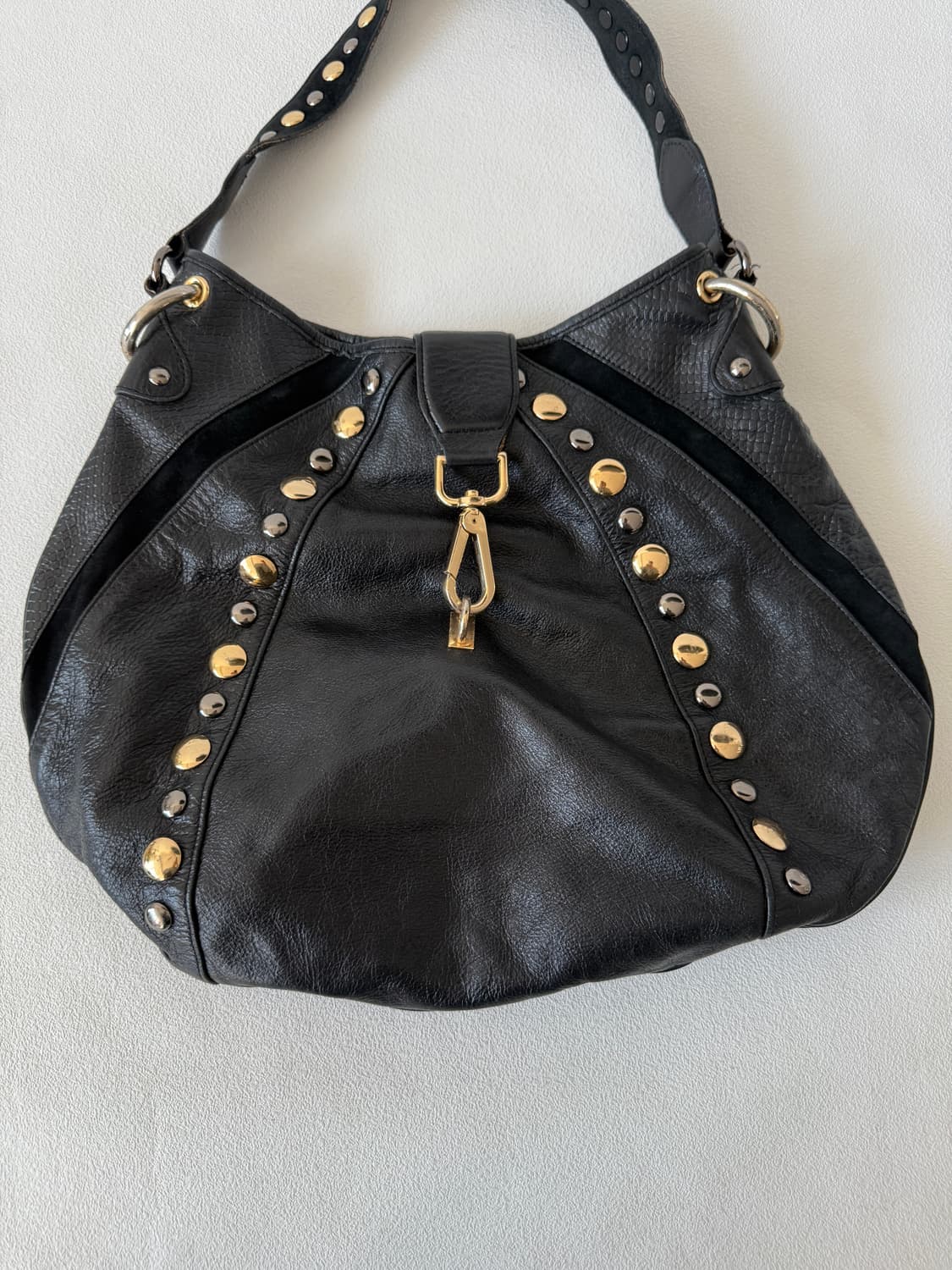MOJO.S.PHINE 스터드 레더 숄더백 상품이미지3