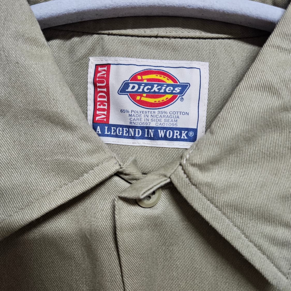 디키즈 워크 셔츠 M 상품이미지3