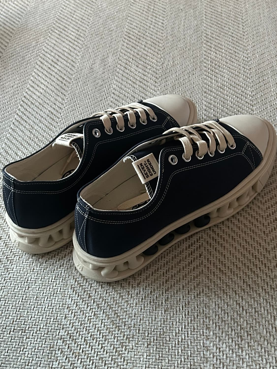 SEVEN EIGHT UNDER 플랫폼 221 네이비 270 상품이미지4