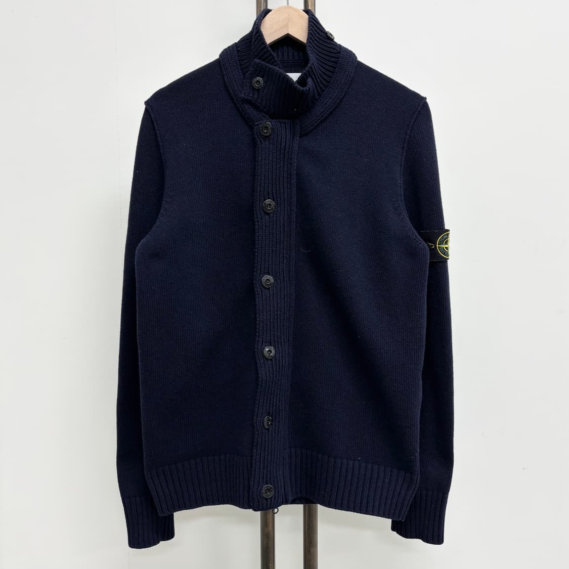 [L]스톤아일랜드 이중 니트집업 상품이미지1