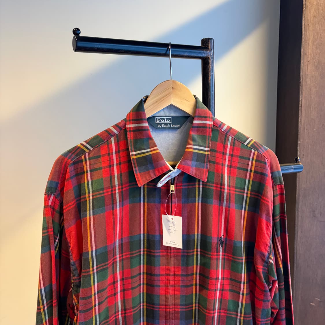 15688 - 폴로 랄프로렌 타탄체크 블루종 자켓 상품이미지1