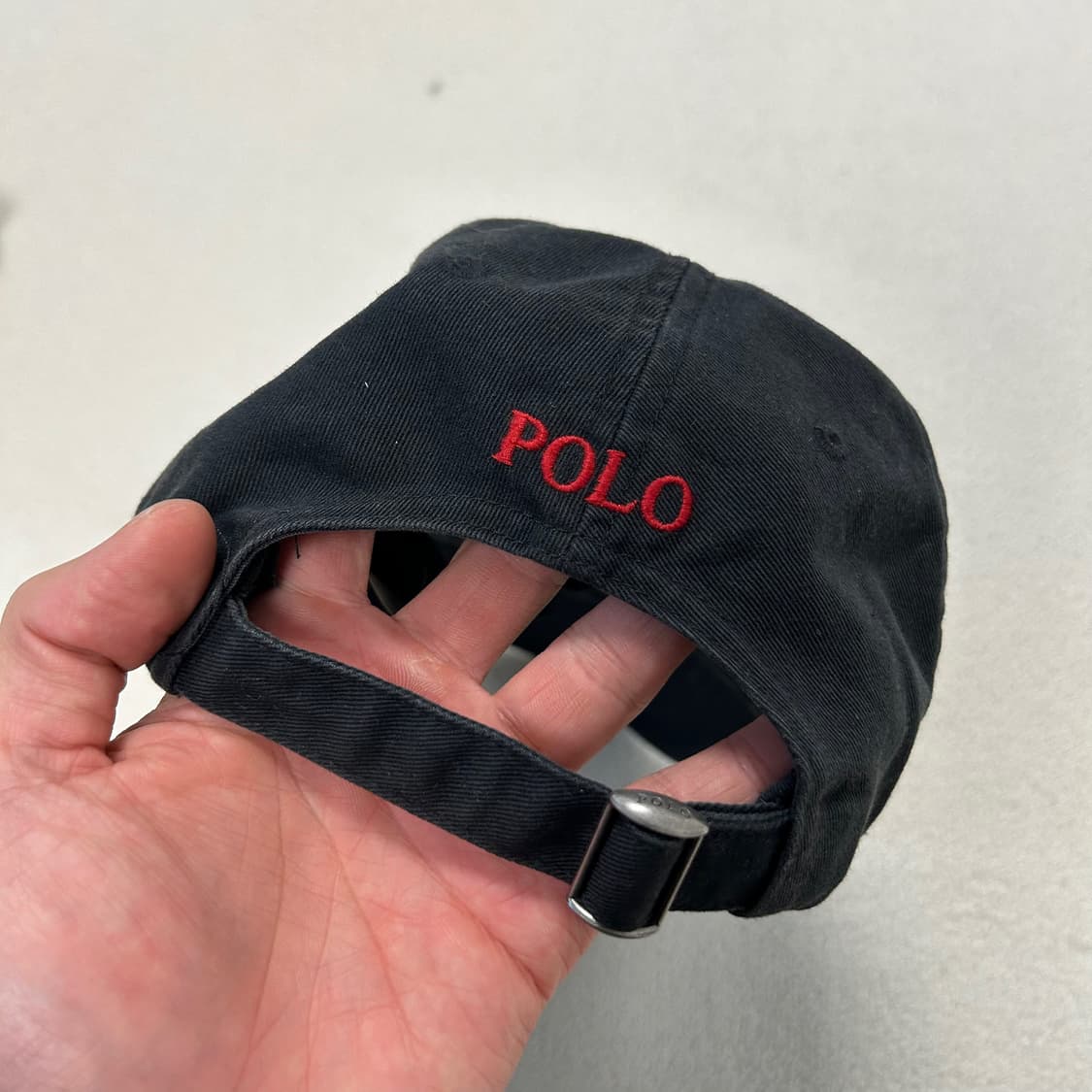 Polo Cap Black 상품이미지2