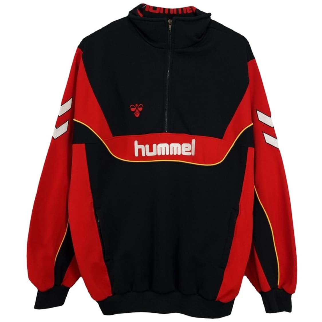 [험멜] 올드스쿨 빈티지 하프집업 반집업 맨투맨 M18980 상품이미지2