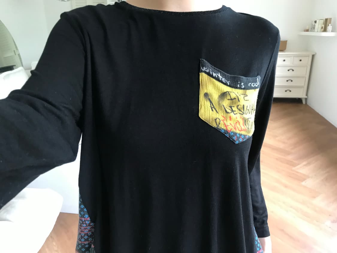 vintage patch top 상품이미지3