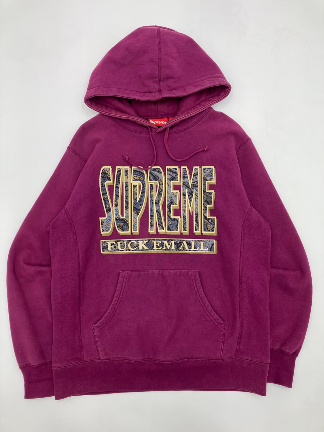 Supreme 슈프림 후드티 퍼플 상품이미지1