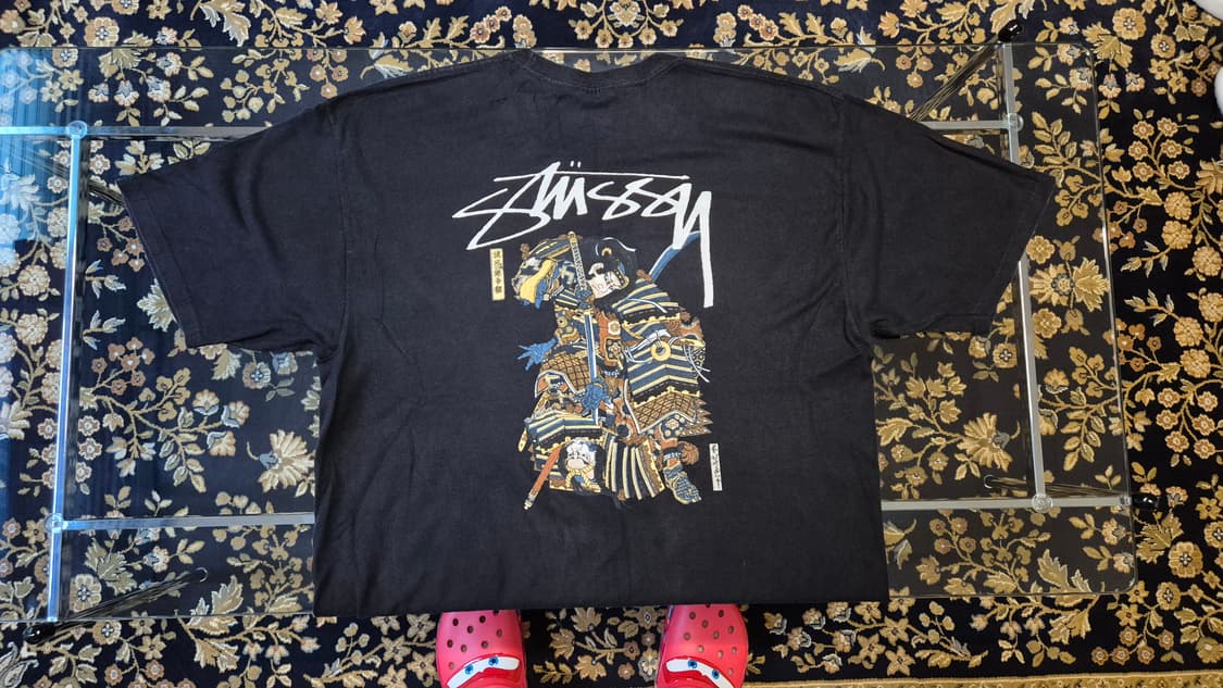 STUSSY 스투시 사무라이 프린트 반팔티 상품이미지2