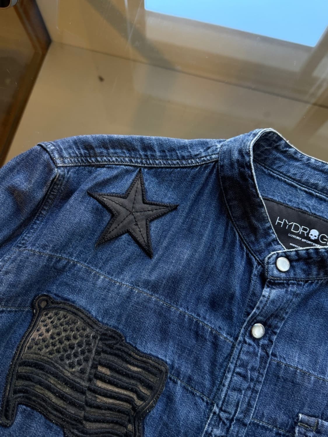 하이드로겐 데님 셔츠 100 상품이미지8