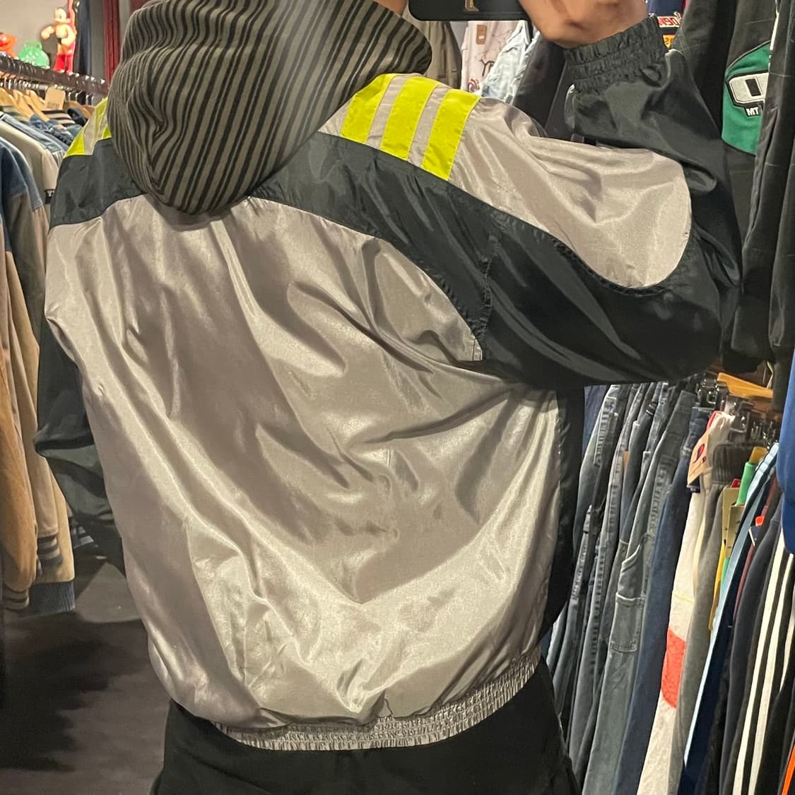 [IM] adidas 아디다스 바람막이 그레이 상품이미지5