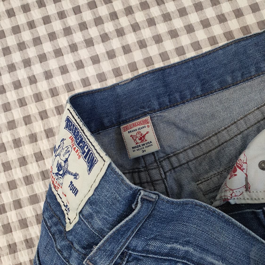 트루릴리젼 와이드 데님 청바지 남자31 상품이미지2