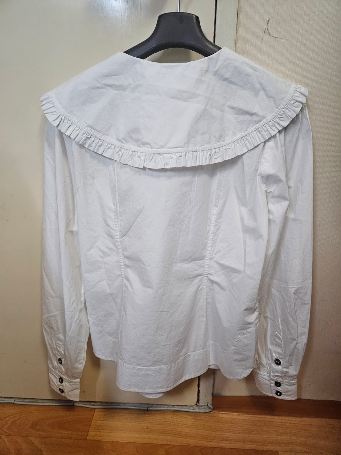 36 새상품) 가니 GANNI 포플린 셔츠 블라우스 상품이미지2