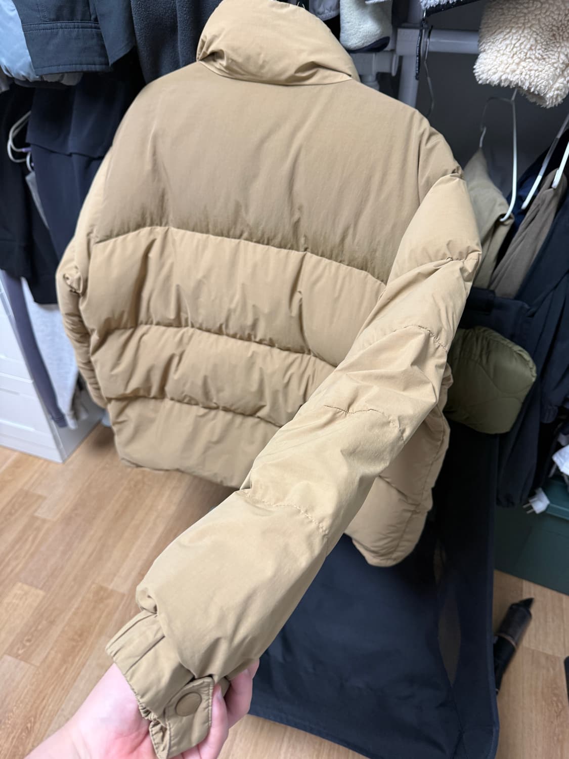 코오롱스포츠 패딩 베이지 105 상품이미지4