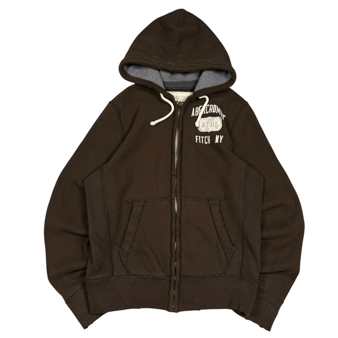 아베크롬비 브라운컬러 후드집업 상품이미지1
