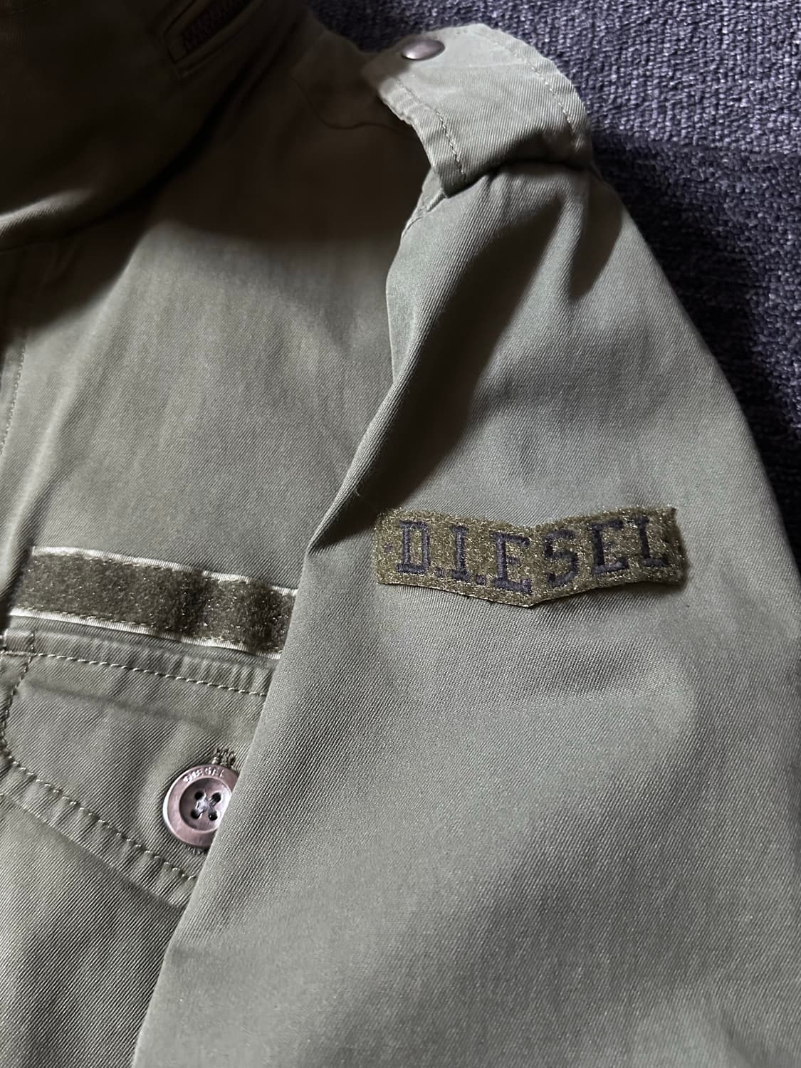 DIESEL 디젤 밀리터리 M-65 필드 자켓 상품이미지4
